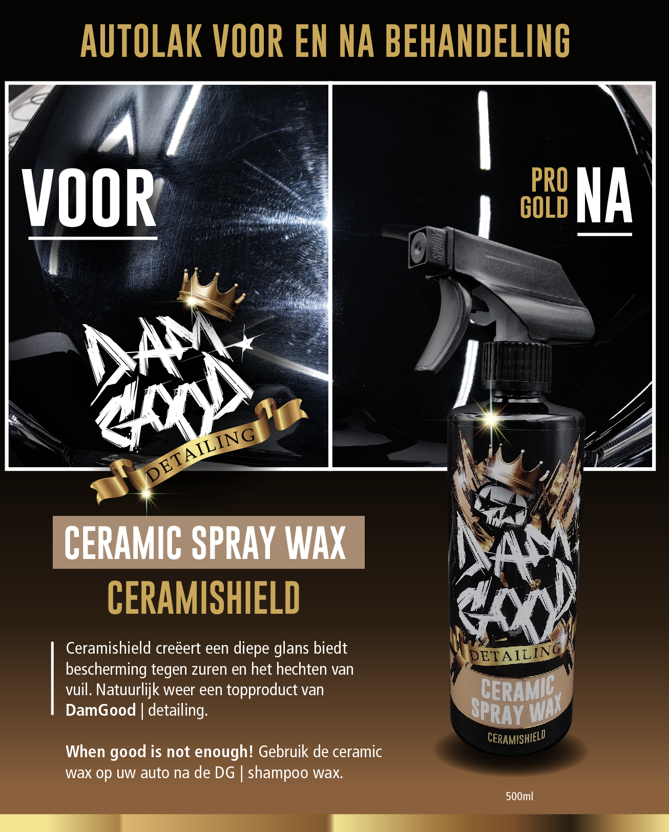 Ceramic Spray Wax - Ceramishield
